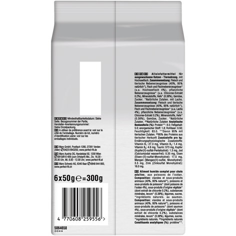 Natural Vitality Adult 1+ Hochseefisch & Lachs, Nassfutter, Multipack, Portionsbeutel image 1