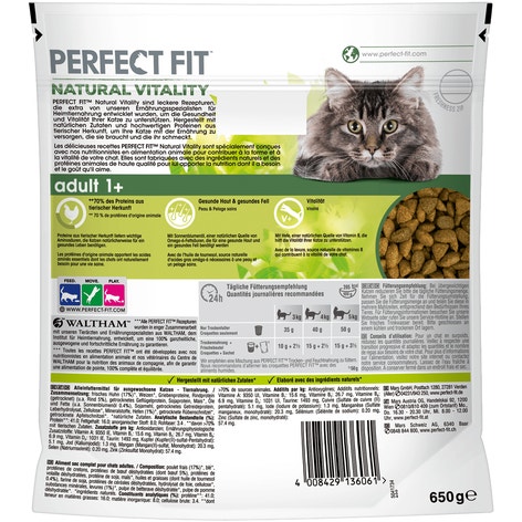 Natural Vitality Adult 1+ Rind & Huhn, Trockenfutter image 1