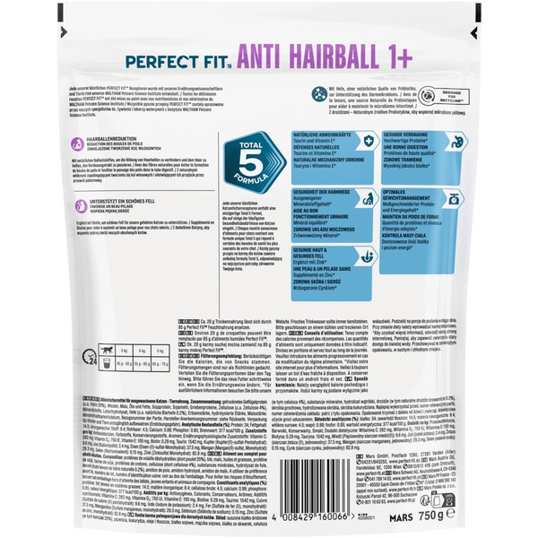 Anti Hairball Adult 1+ Huhn, Trockenfutter image 2