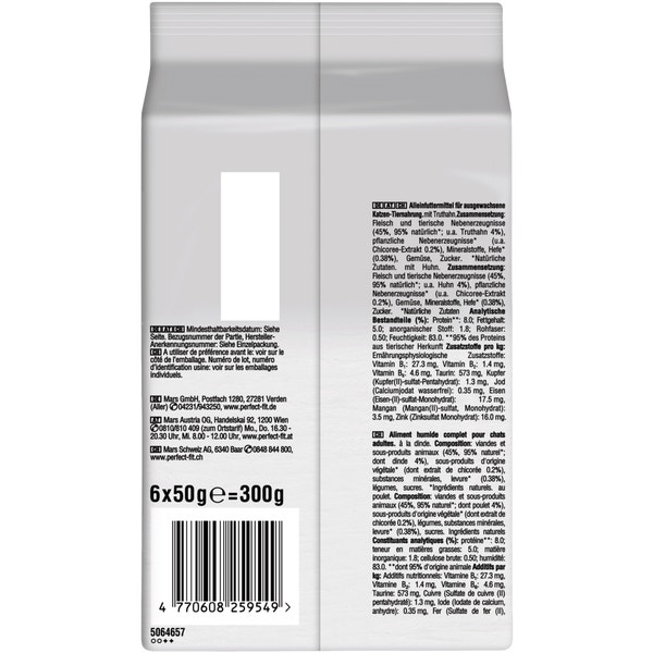Natural Vitality Adult 1+ Truthahn & Huhn, Nassfutter, Multipack, Portionsbeutel image 2